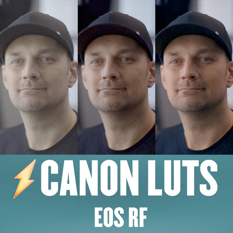 Canon LUTs for EOS RF cameras