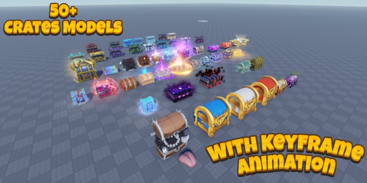 50+ premium Roblox crate models