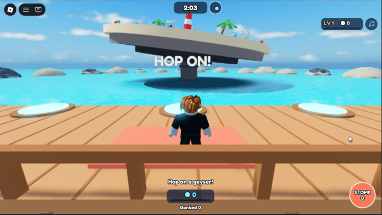 Roblox physics-based minigame framework