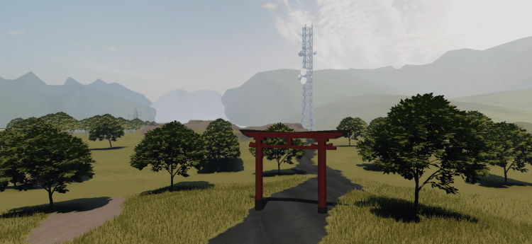 Golmud China abandoned map