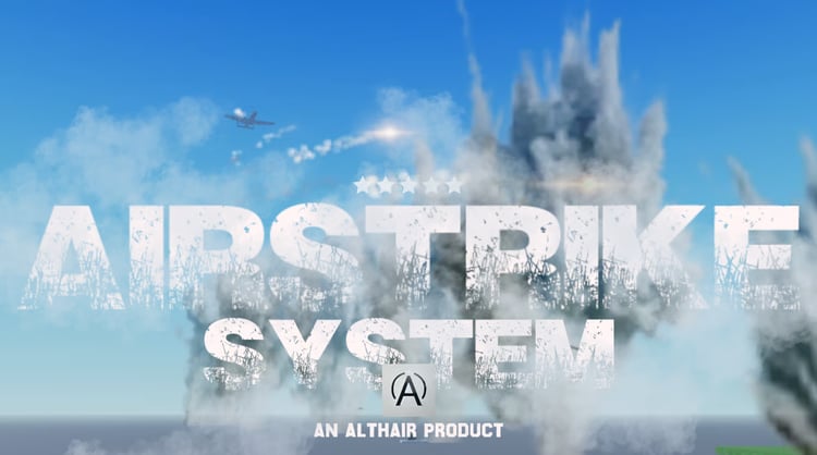 Customizable aerial strike system