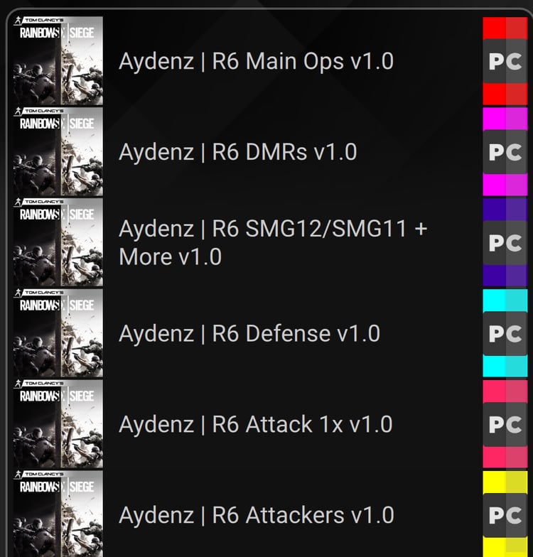 XIM CONFIGS