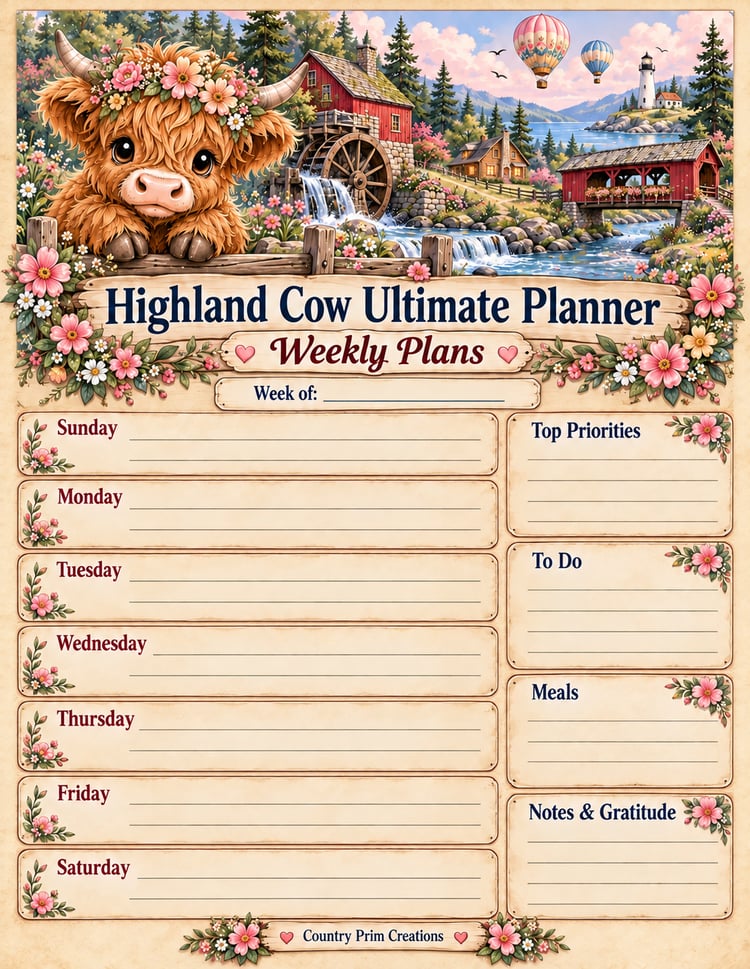 Weekly Plan