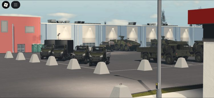 German military base exterior