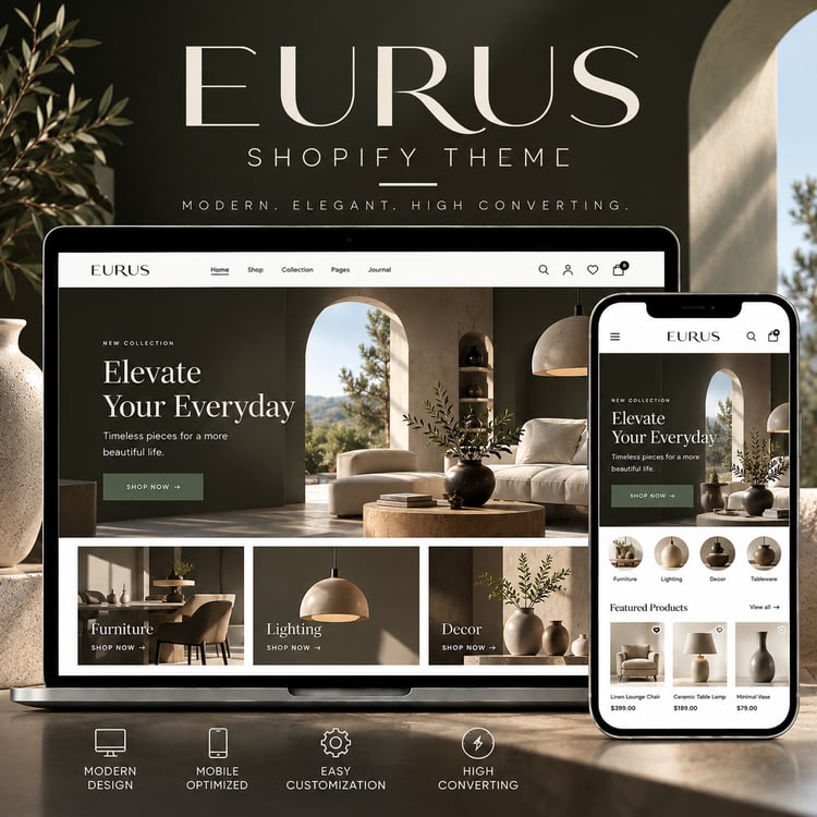 Eurus Multipurpose Shopify premium theme
