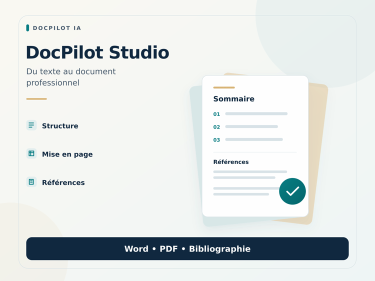 DocPilot Studio — Documents