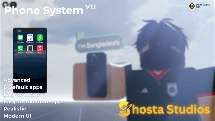 Custom application support for the Roblox phone UI