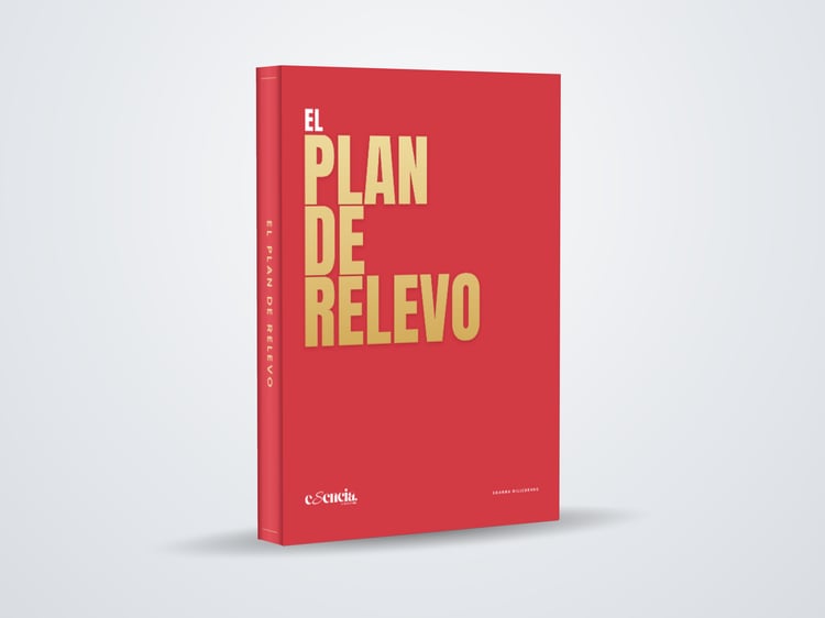 La portada del libro teórico del método para el plan de traspaso de empresas familiares