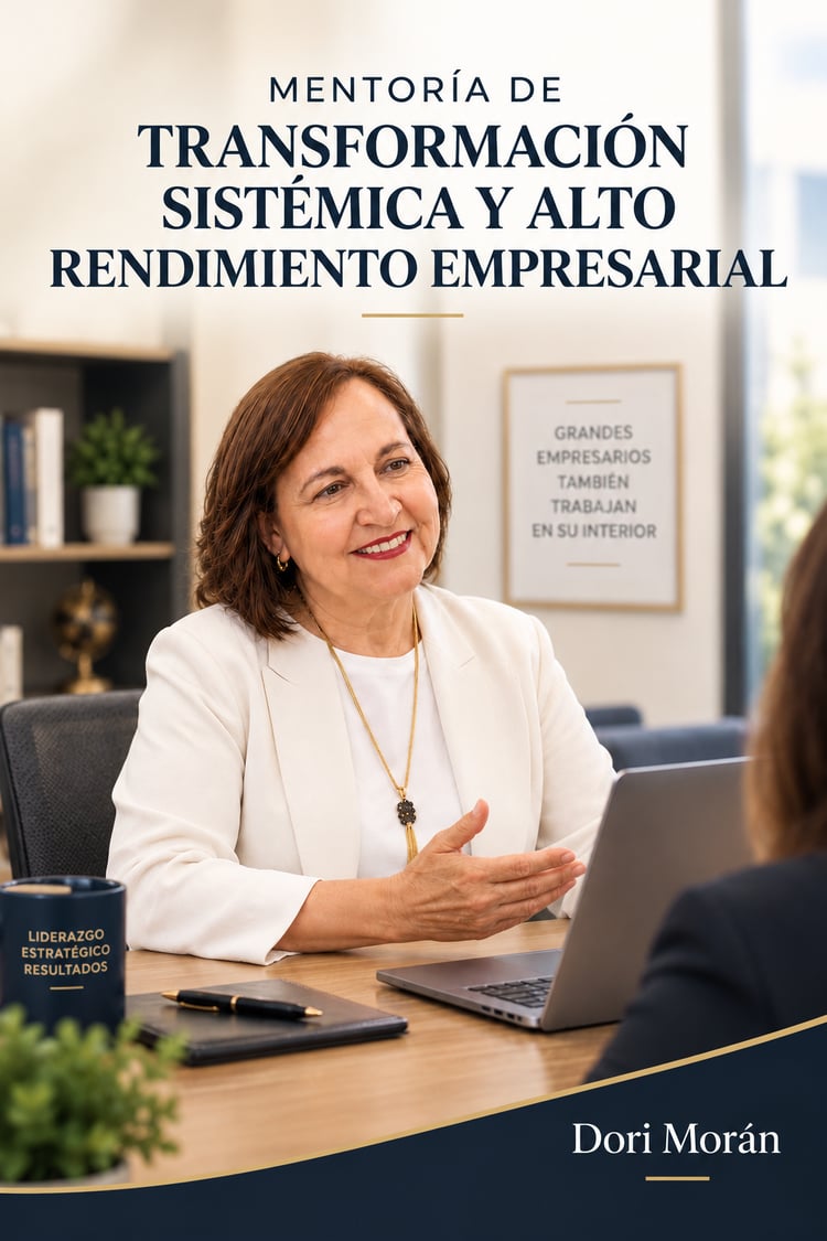 Miniatura oficial del programa de Mentoría de Transformación Sistémica y Alto Rendimiento para empresarios y líderes de negocios.