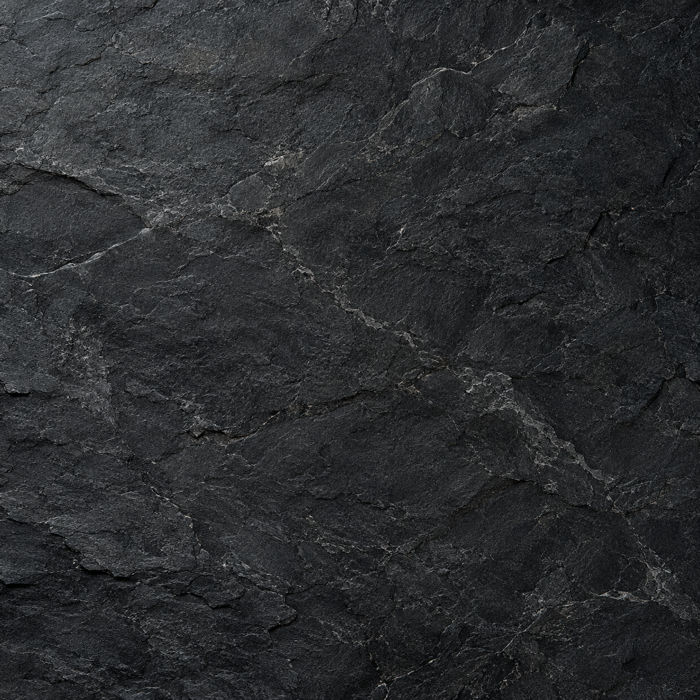 Dark charcoal stone texture background - Ai Generated