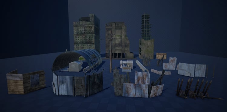Post-apocalyptic skyscrapers
