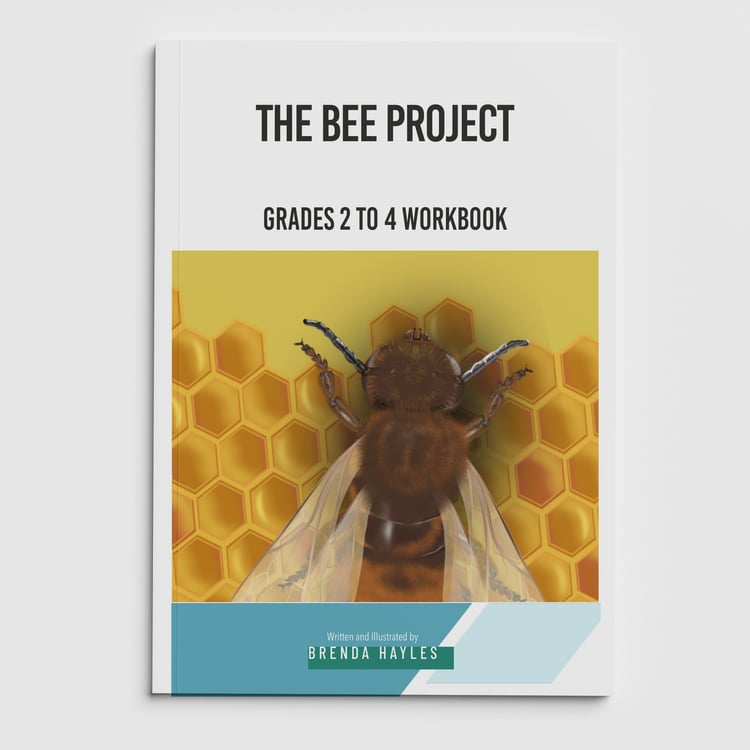 The Bee Project Science Worksheets and Workbook | Grades 2-4 | NGSS Aligned | Hive Life and Honey Flow: cover