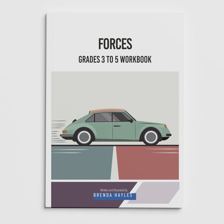 Forces Science Worksheets and Workbook | Grades 3-5 | NGSS Aligned | Parachutes, Levers and Pulleys: cover