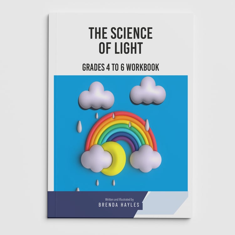 Light Science Worksheets and Workbook | Grades 4-6 | NGSS Aligned | Ray Diagrams and Reflectors: cover