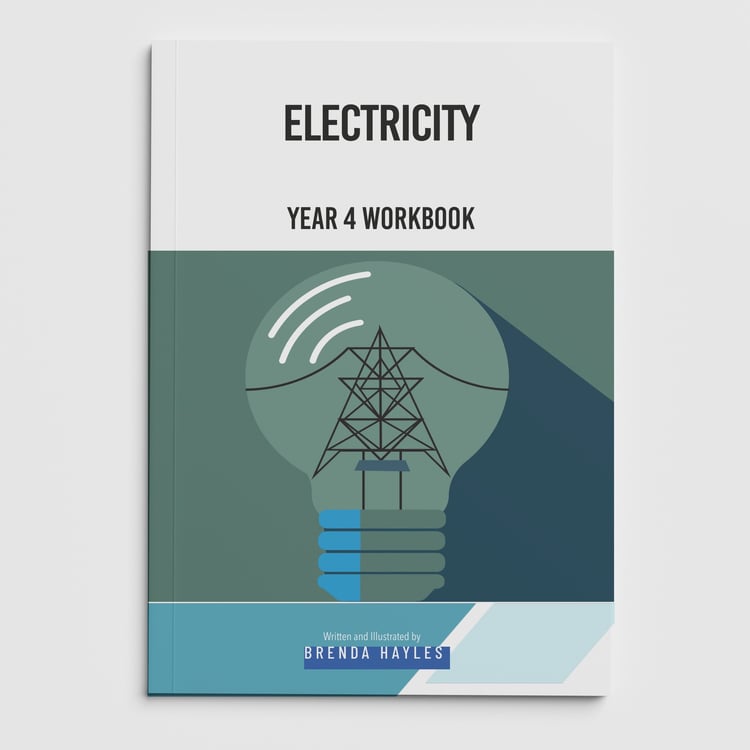 Electricity Year 4 Worksheet with Answers | KS2 Circuits, Conductors, Switches Workbook: cover