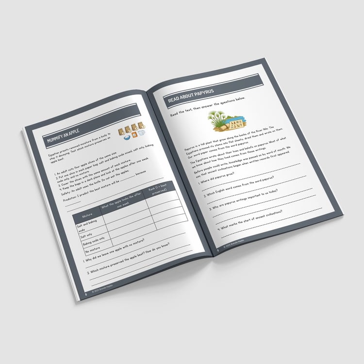 History of Science Year 4 Worksheet with Answers | KS2 Famous Scientists Workbook: preview page 2 of 4