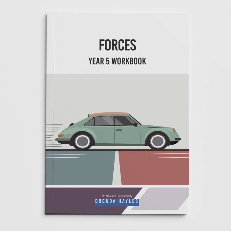Forces Year 5 Worksheet with Answers | KS2 Science Workbook: cover