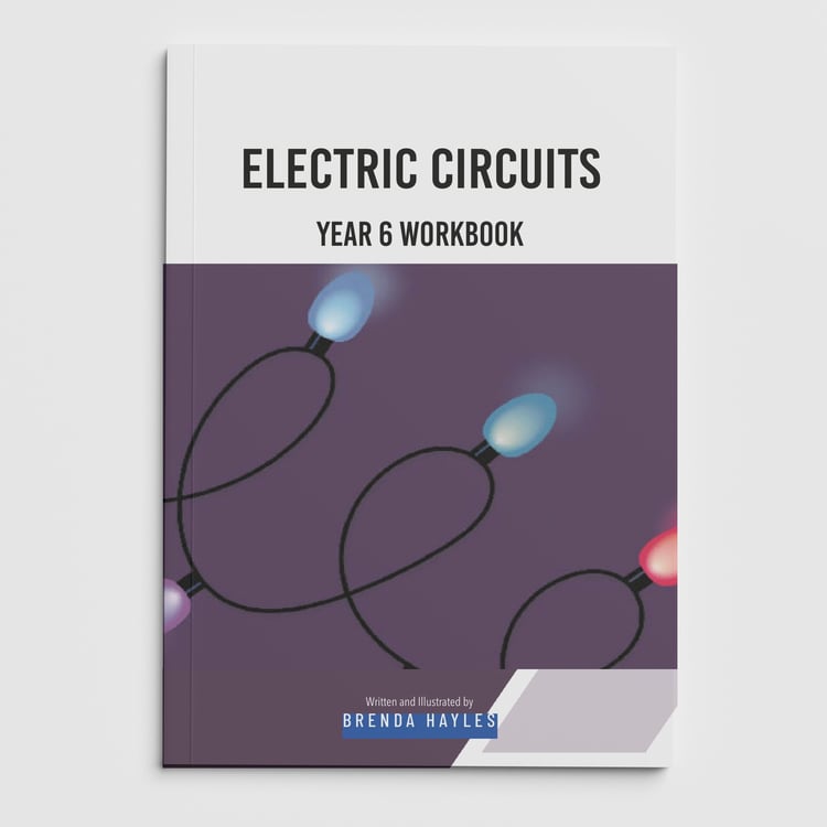 Electric Circuits Year 6 Worksheet with Answers | KS2 Science Workbook: cover