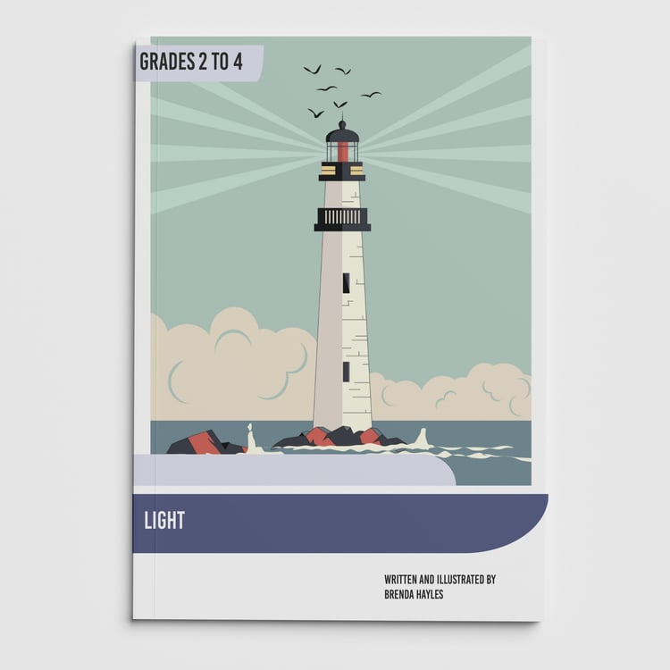 Light Science Booklet | Grades 2-4 | NGSS Aligned | Shadows, Sources and Reflectors: cover