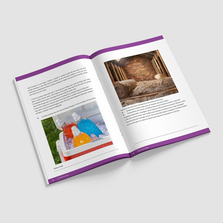 Properties and Changes of Materials Booklet | Grade 5 | NGSS Aligned | Mix and Melt: preview page 2 of 4
