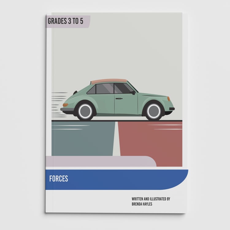 Forces Science Booklet | Grades 3-5 | NGSS Aligned | Friction, Gravity and Machines: cover