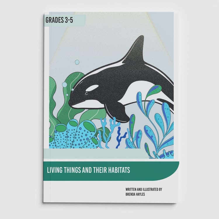 Living Things and Their Habitats Booklet | Grades 3-5 | NGSS Aligned | Classification Unit: cover