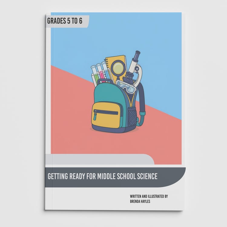 Getting Ready for Middle School Science Booklet | Grades 5-6 | NGSS Aligned: cover