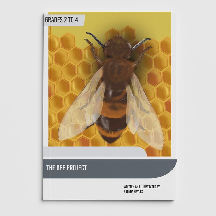 The Bee Project Science Booklet | Grades 2-4 | NGSS Aligned | Hives, Honey and Pollination: cover