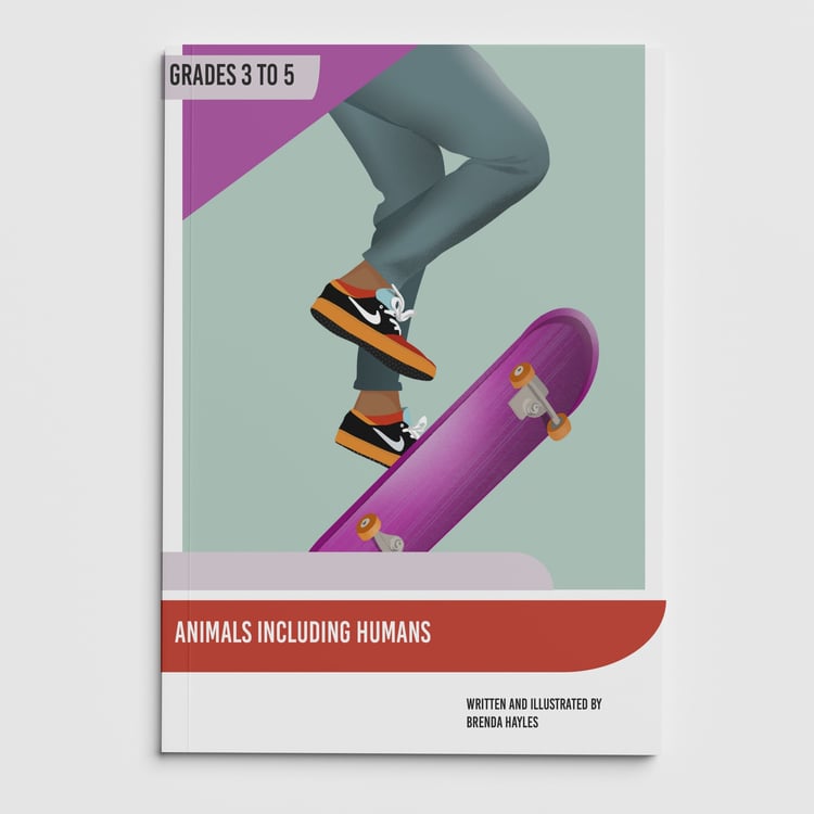 Animals Including Humans Science Booklet | Grades 3-5 | NGSS Aligned | Human Life Cycle: cover