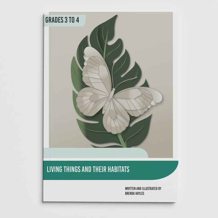 Living Things and Their Habitats Booklet | Grades 3-4 | NGSS Aligned | Life Cycles: cover