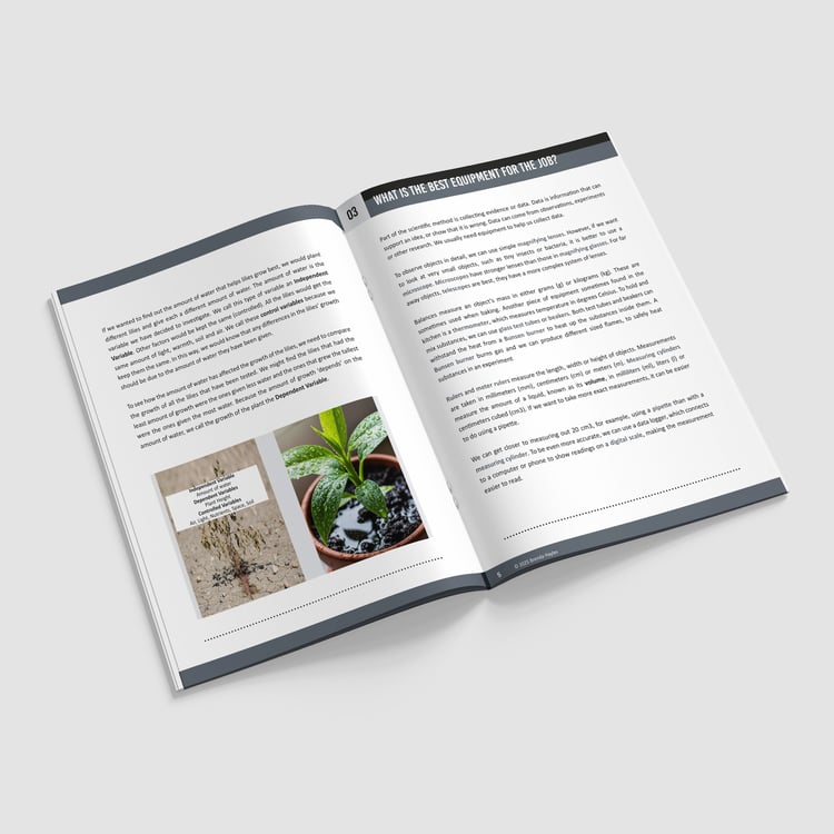 Scientific Method Booklet | Grades 3-6 | NGSS Aligned | Variables and Fair Tests: preview page 2 of 4