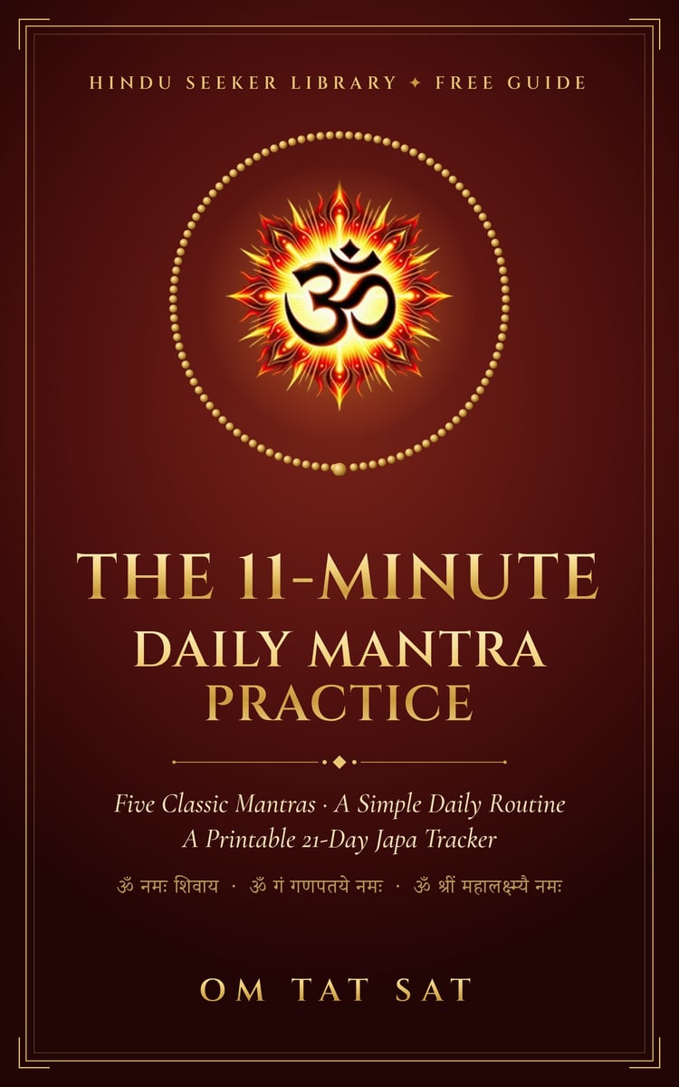 The 11-Minute Daily Mantra Practice free guide cover