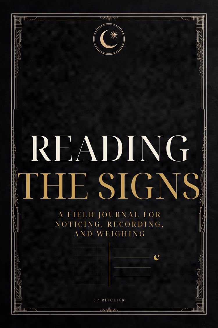 Reading the Signs -- A Field Journal for the Numbers, Songs, and Coincidences That Keep Finding You