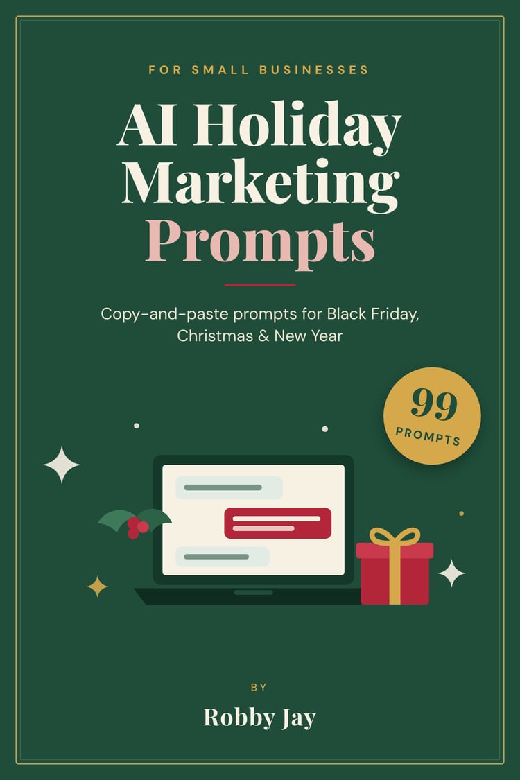 AI Holiday Marketing Prompts printable