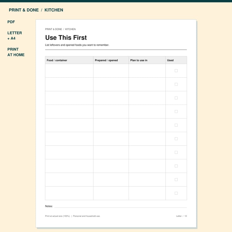 Use This First Printable preview showing the actual printable worksheet.