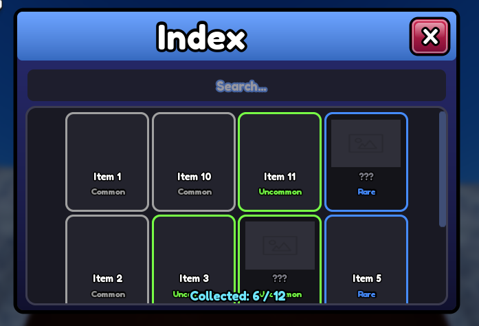 Roblox simulator interface design pack