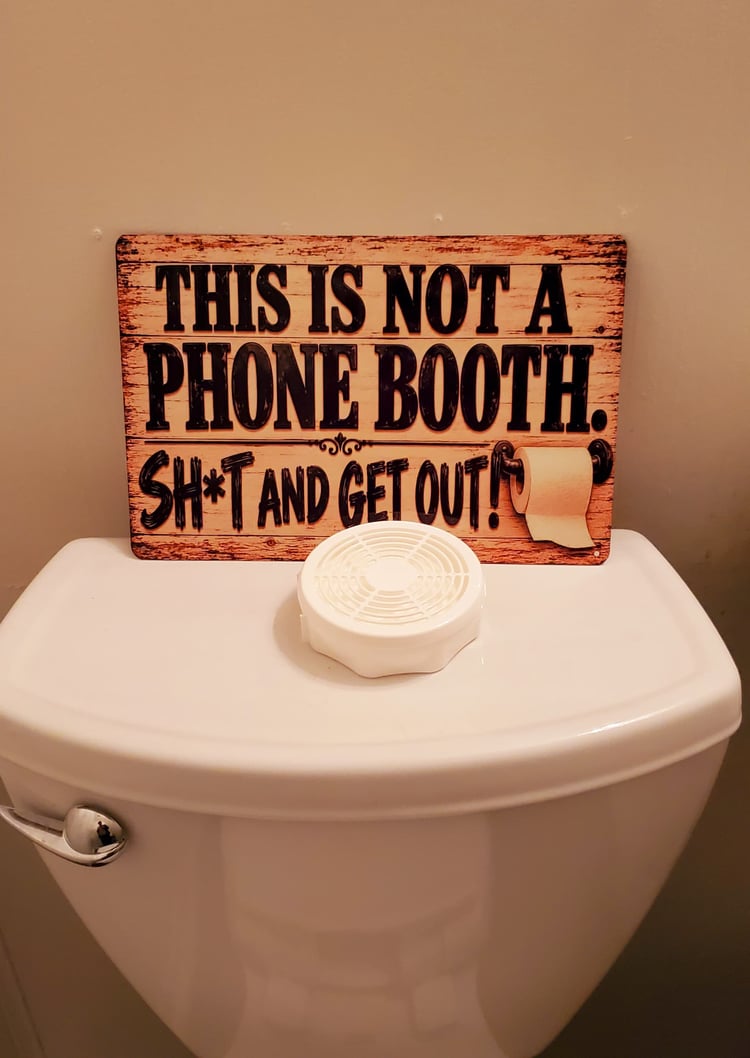 Funny Bathroom Sign