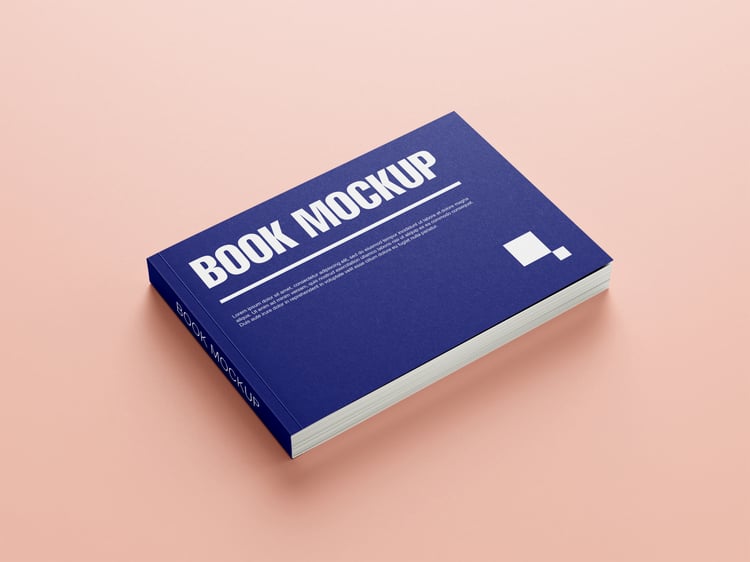 Book cover mockup from graphicsregion