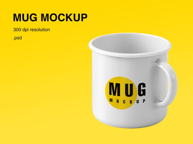 Mug mockup psd
