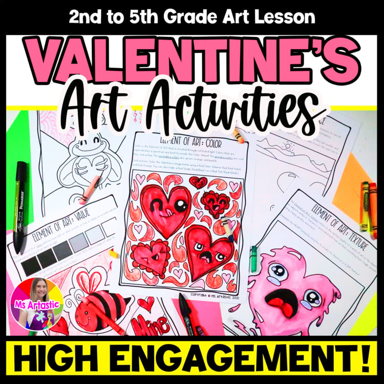 Valentines Day Activities Valentines Art Lessons Valentines Day Art Activities