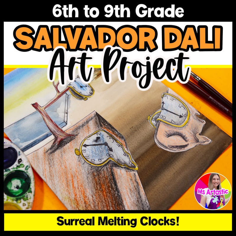 Surrealism Art Project Salvador Dali Art Lesson Surrealist Artwork Art Activity