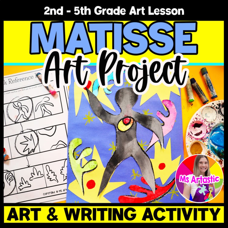 Henri Matisse Art Project Art And Write Artist Study Collage Lesson Art Activity
