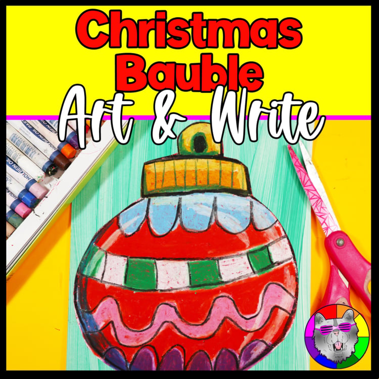 Christmas Art Project Christmas Ornament Art Lesson Christmas Sub Plans