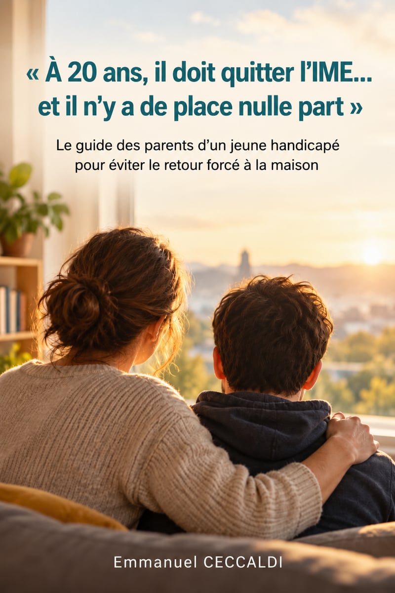 Couverture du guide À 20 ans, il doit quitter l'IME… et il n'y a de place nulle part