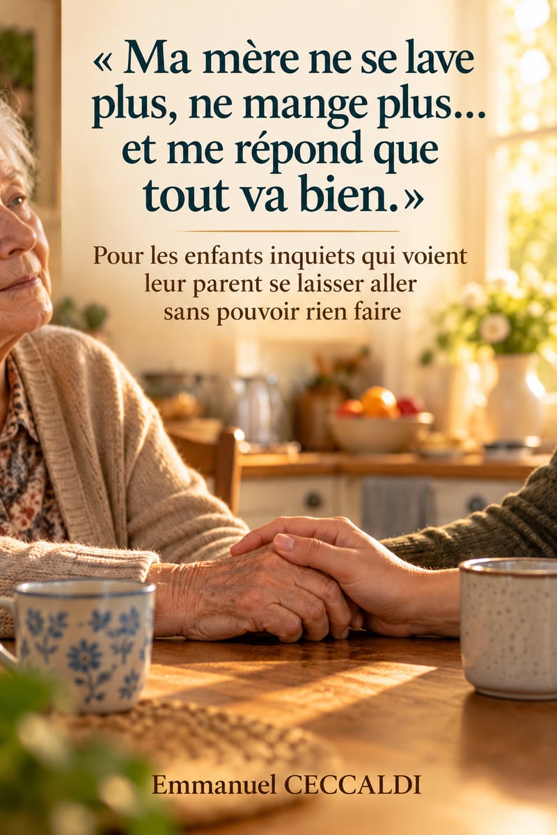 Couverture du guide « Ma mère ne se lave plus, ne mange plus… et me répond que tout va bien »