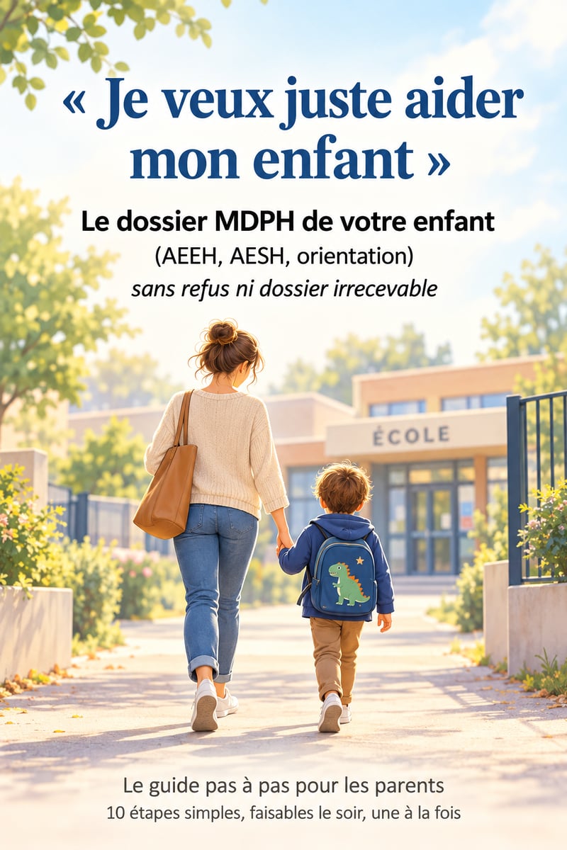 Couverture du guide « Je veux juste aider mon enfant »