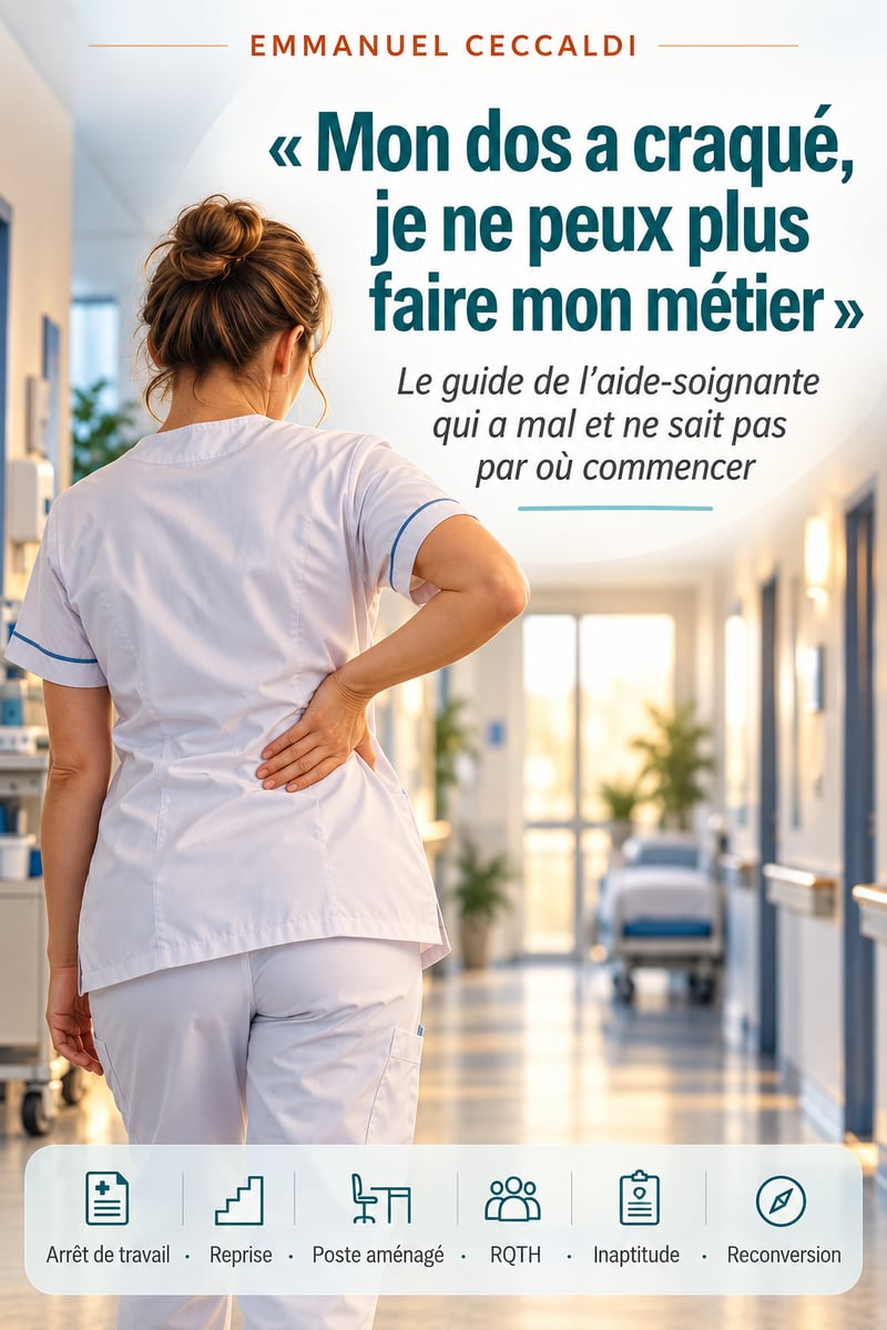 Couverture du guide « Mon dos a craqué, je ne peux plus faire ce métier »