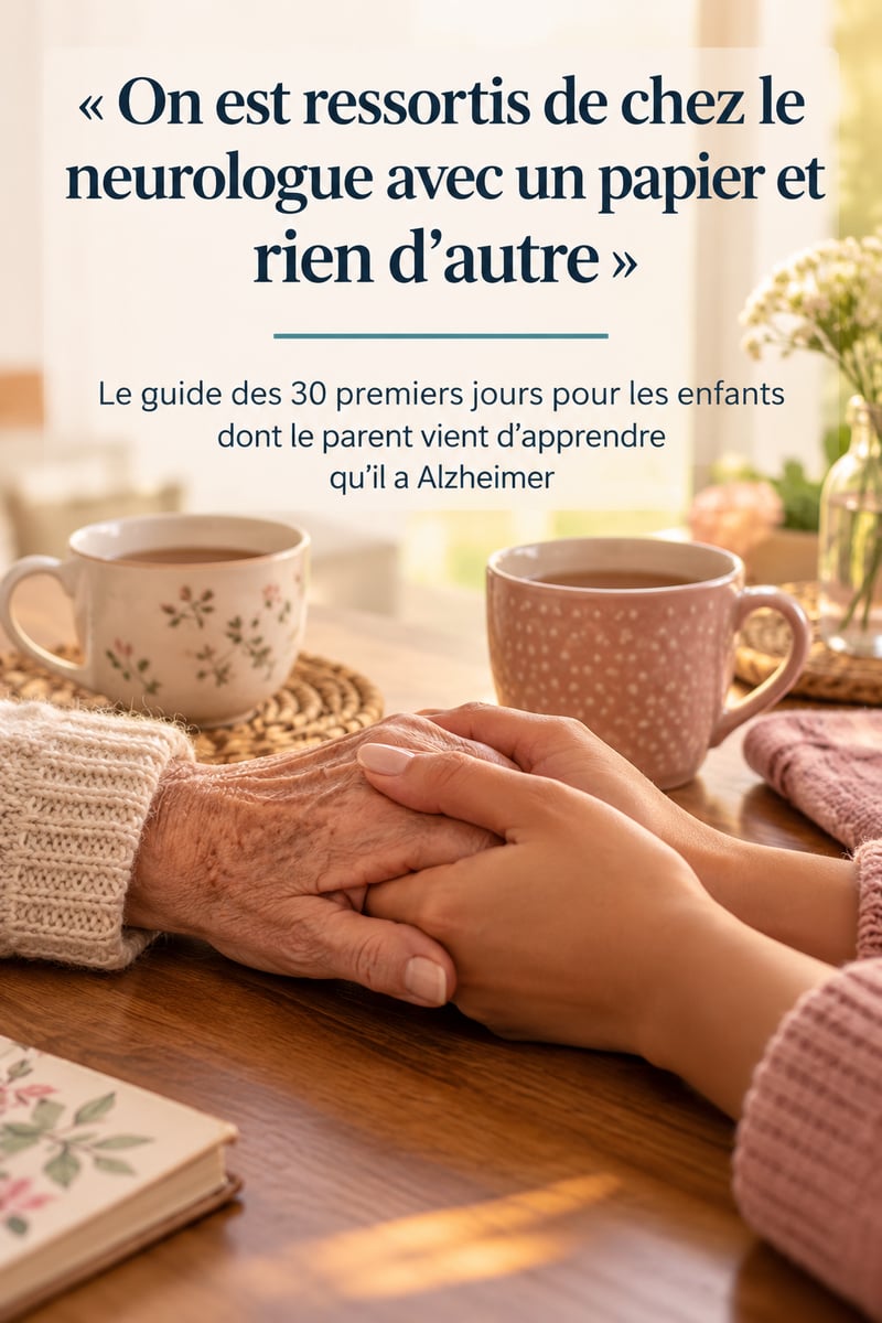 Couverture du guide « On est ressortis de chez le neurologue avec un papier et rien d'autre »