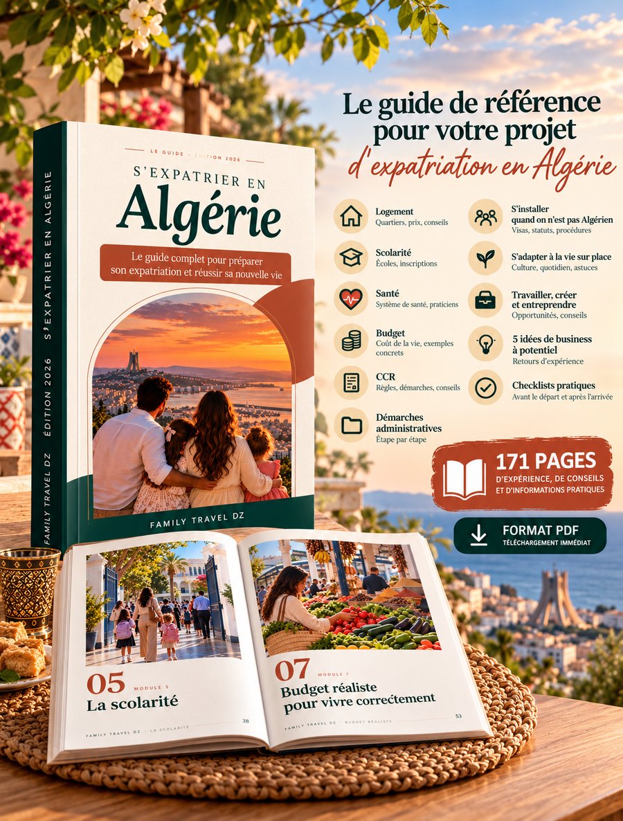 Couverture du guide S'expatrier en Algérie