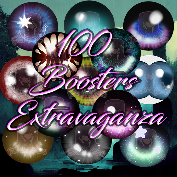 100 Boosters EXTRAVAGANZA (hairs, matcaps, and eyes)